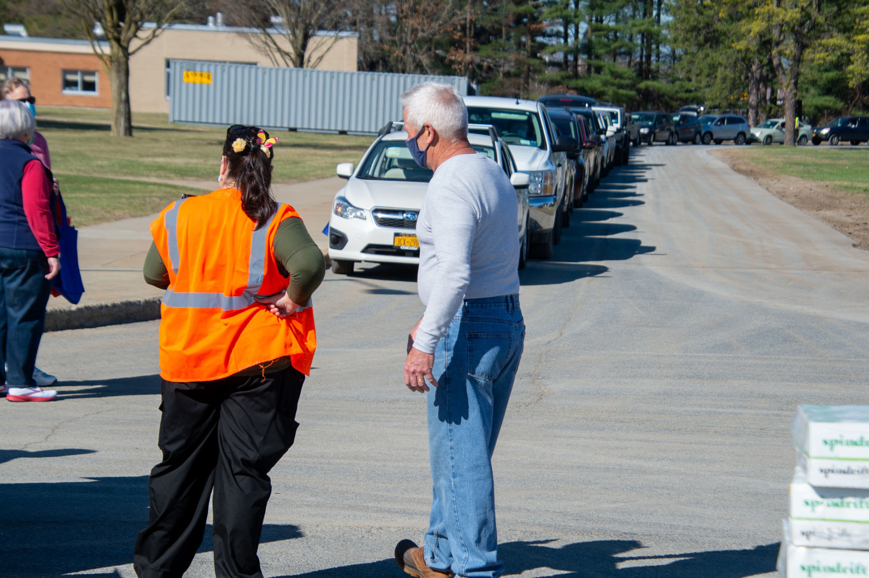 Hudson Falls food distribution